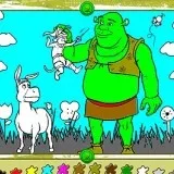 Оцвети Шрек и приятели
